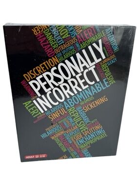 Personally Incorrect Board Game For Adults Game Night Party Raunchy Rated 18+